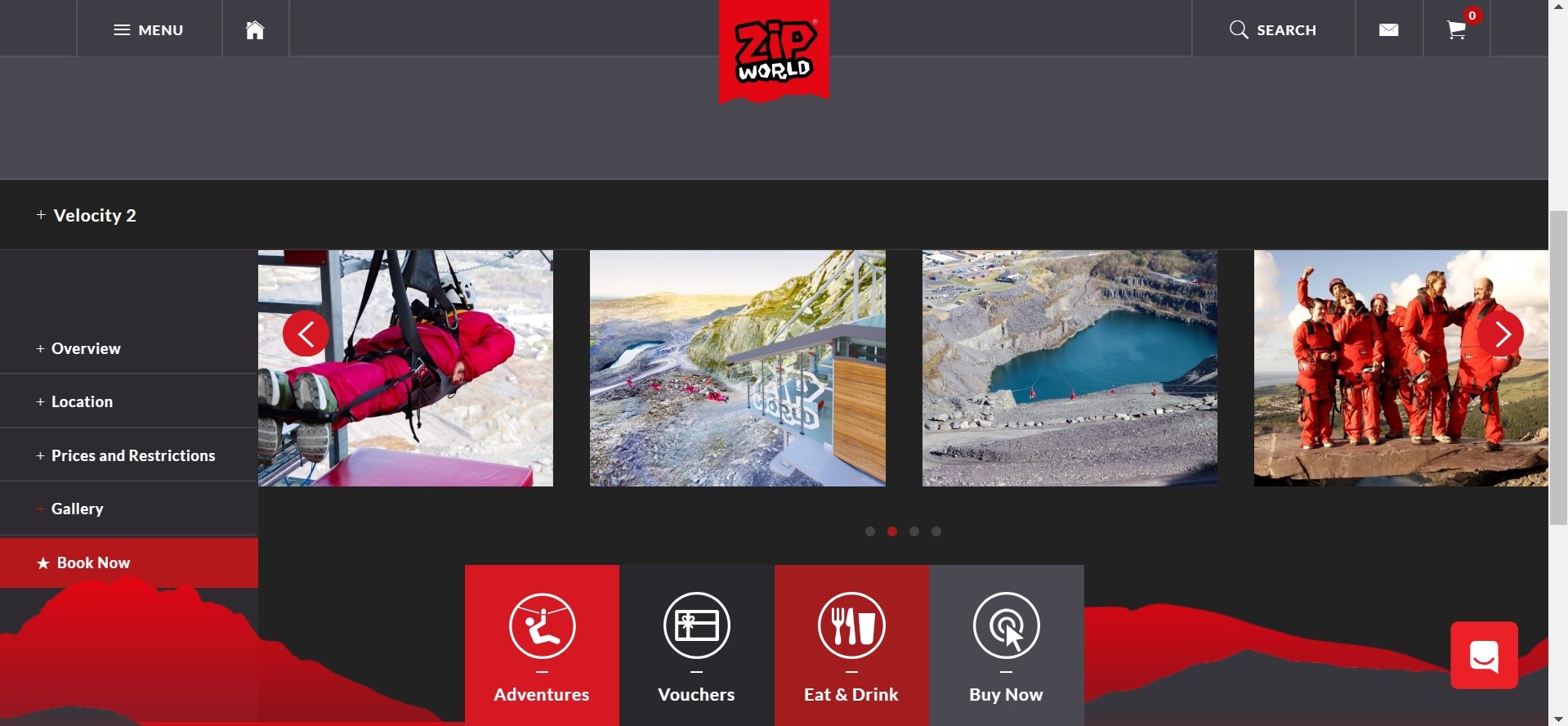 North Wales Bucket List - Zip World