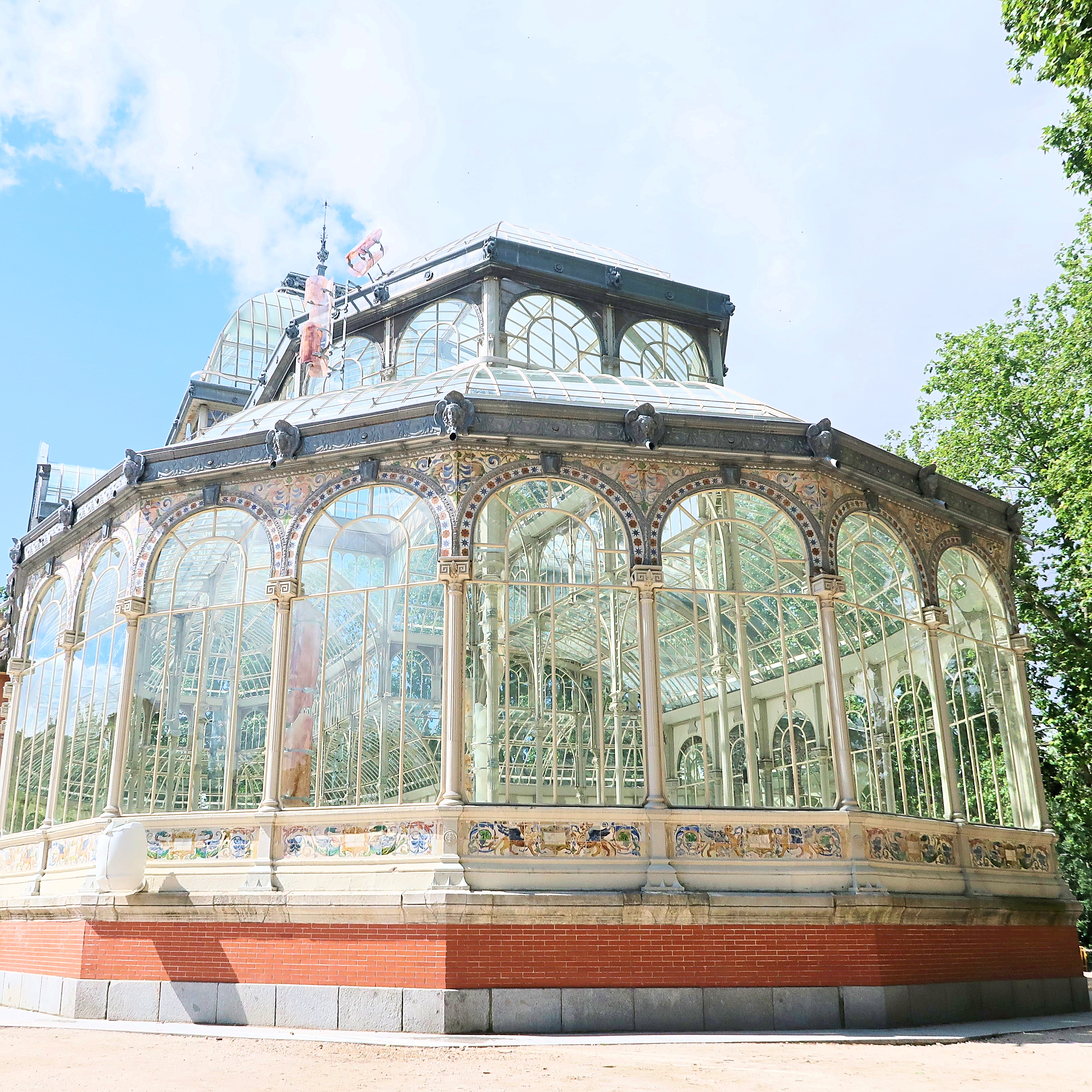 Crystal Palace in Retiro Park 