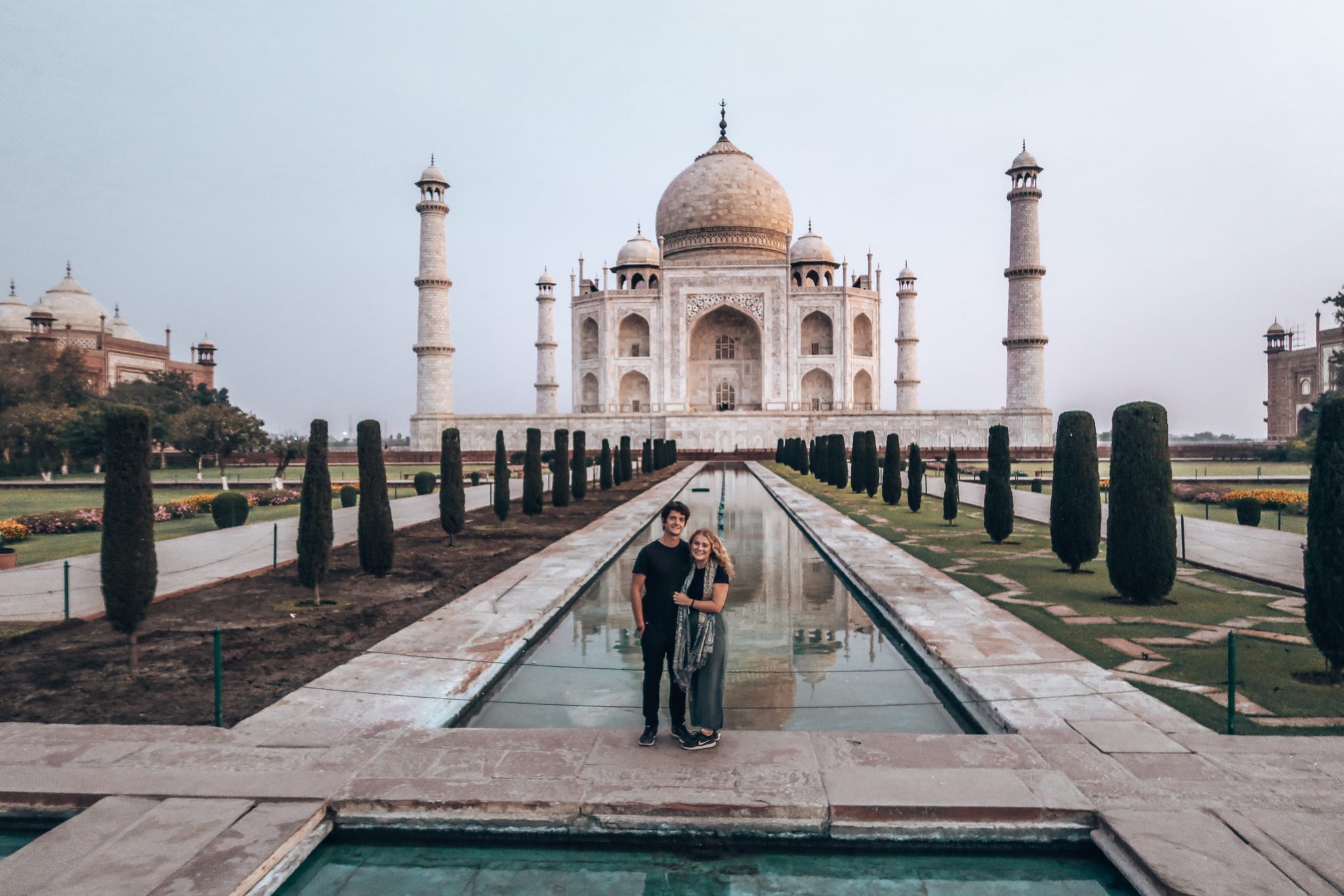 Taj Mahal for sunrise 