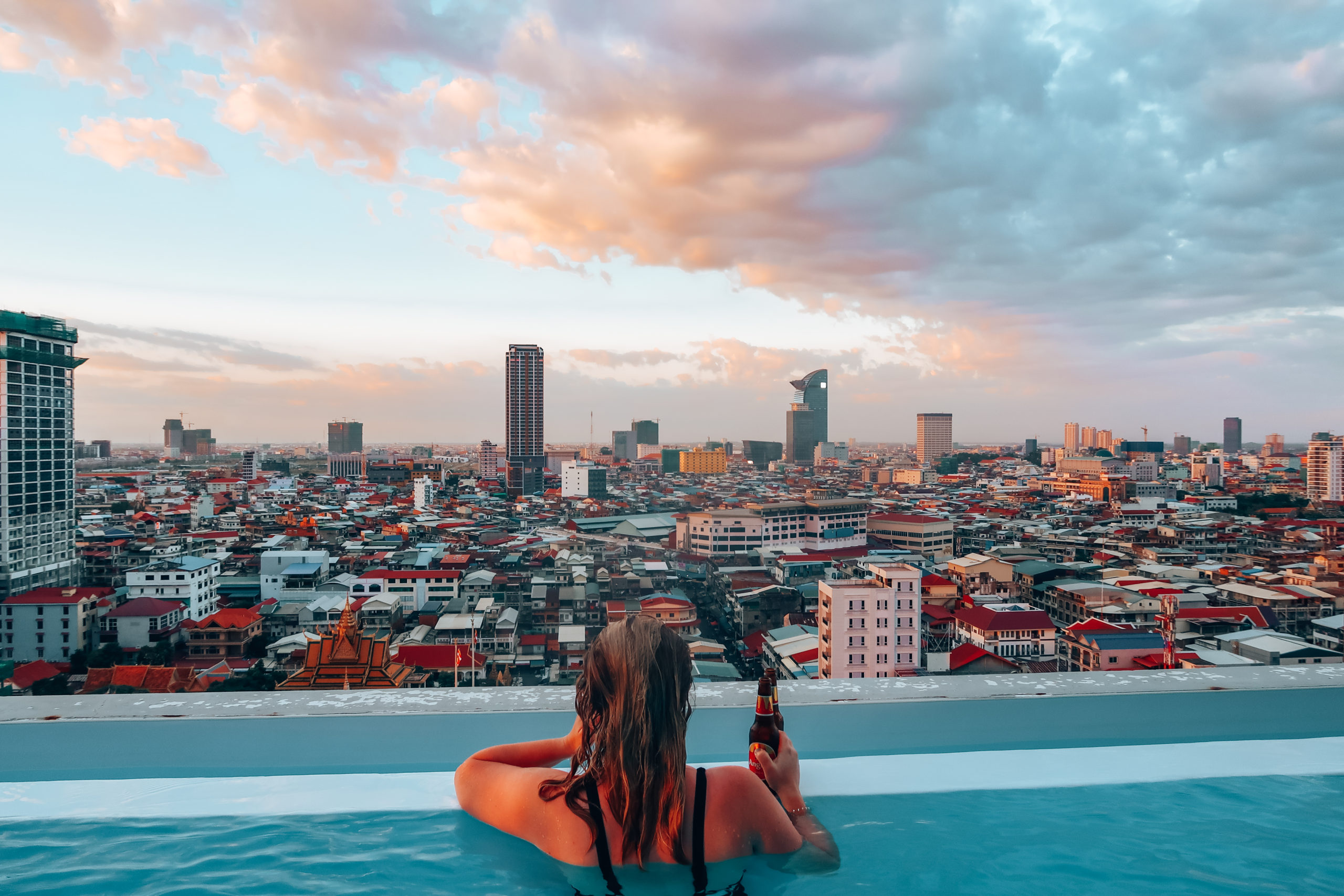 Rooftop Pool, Phnom Penh Combodia