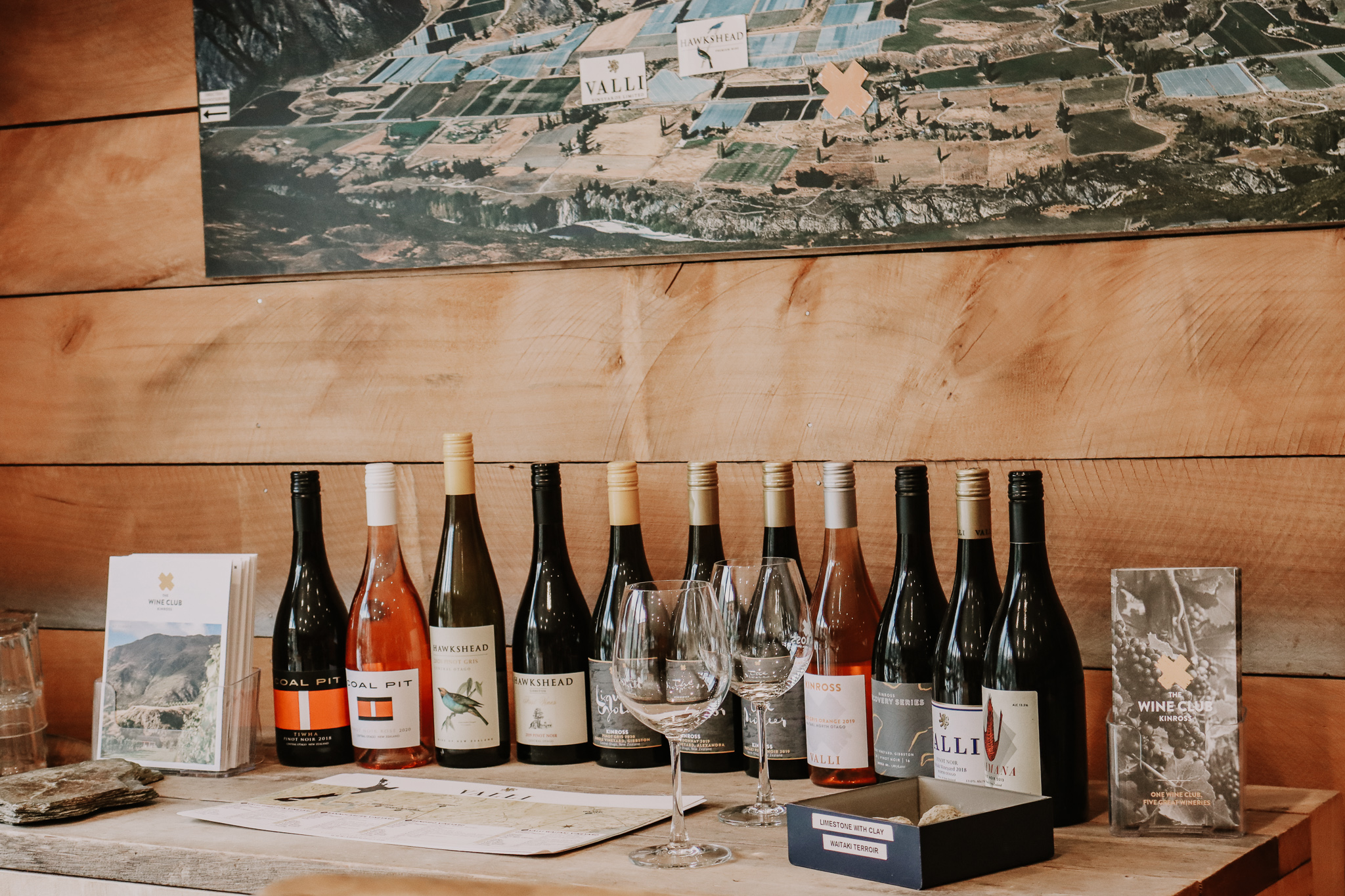 Kinross Winery, tasting room at the cellar door 
