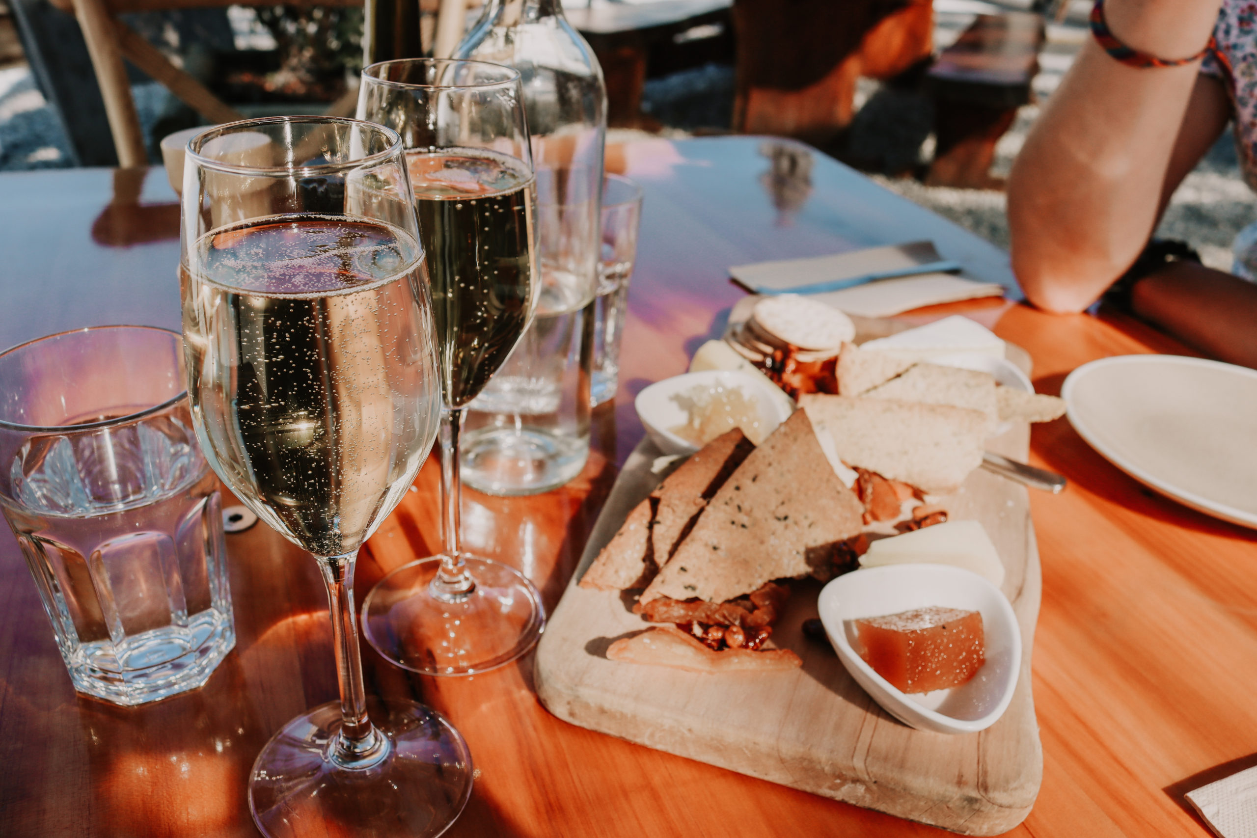 Cheese board at Kinross Bistro and Winery
